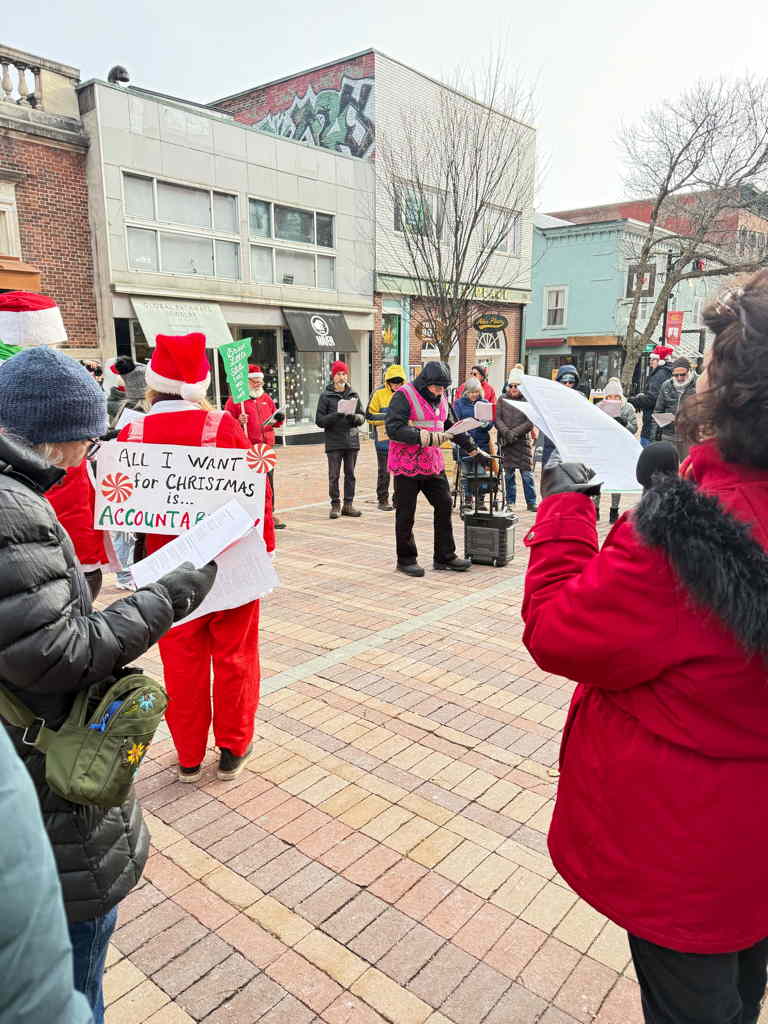 ICE-OUT Caroling: All I Want for Christmas is Accountability