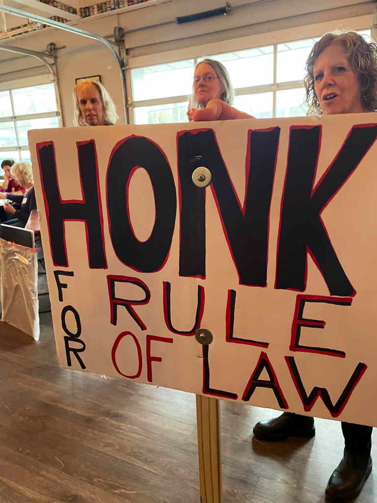 honk for rule of law