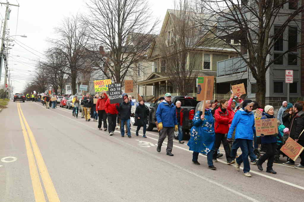 march from south end to church 1