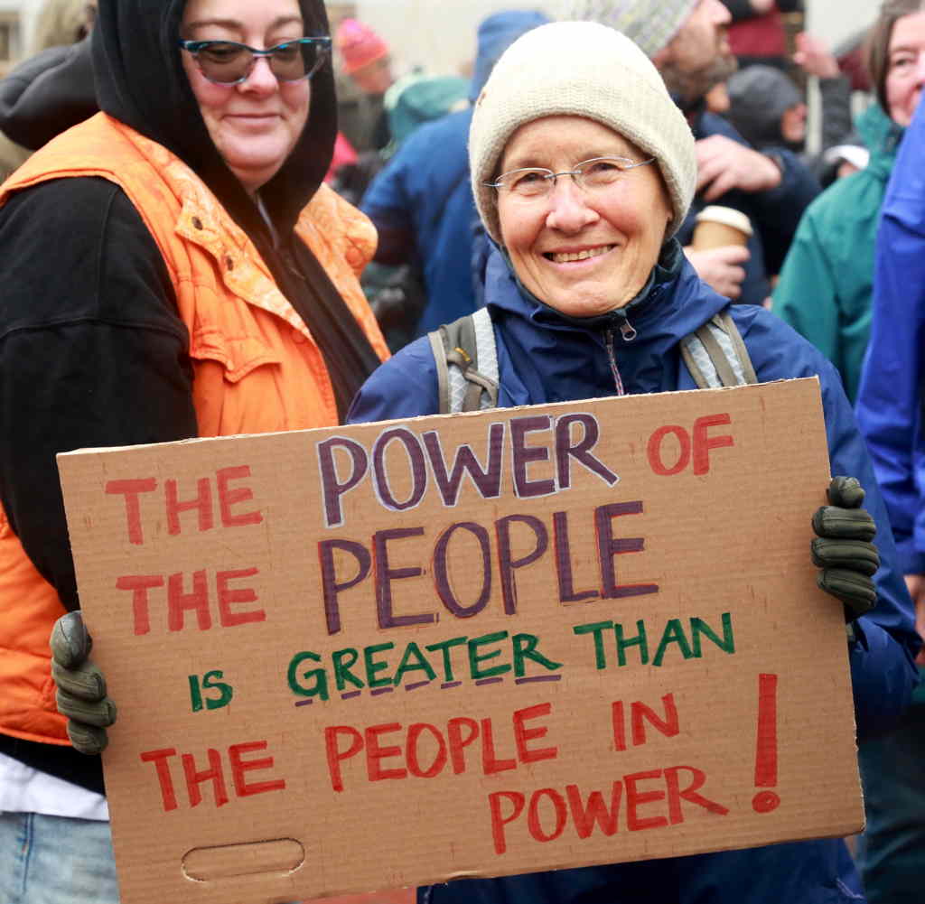 the power of the people is greater than the people in power