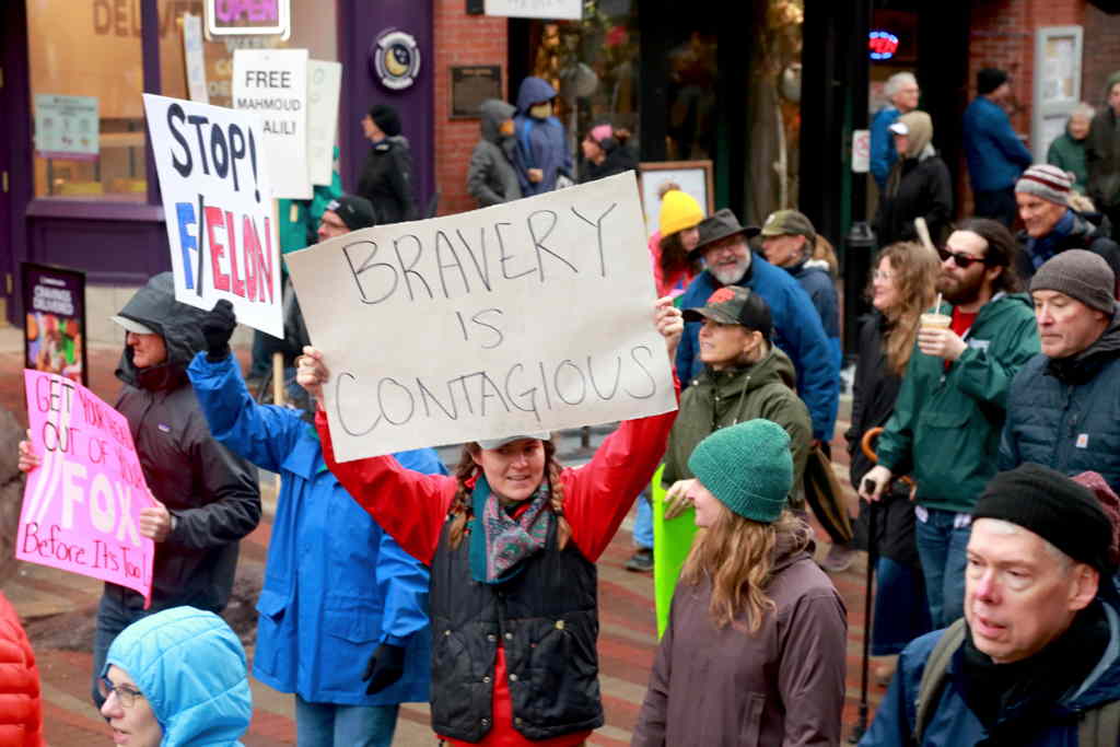 bravery is contagious