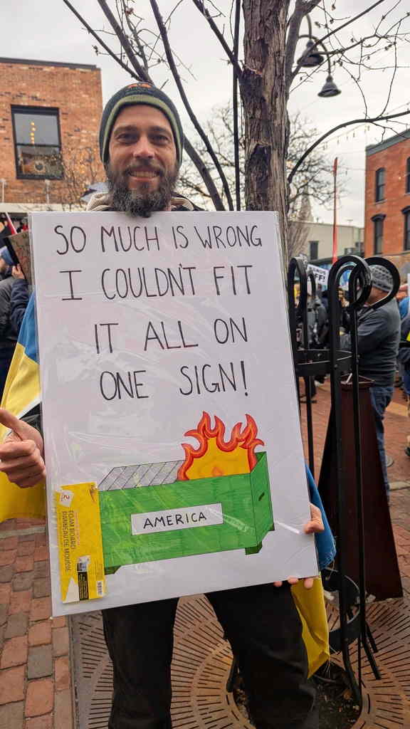 So Much Is Wrong I Couldn't Fit It All On One Sign!