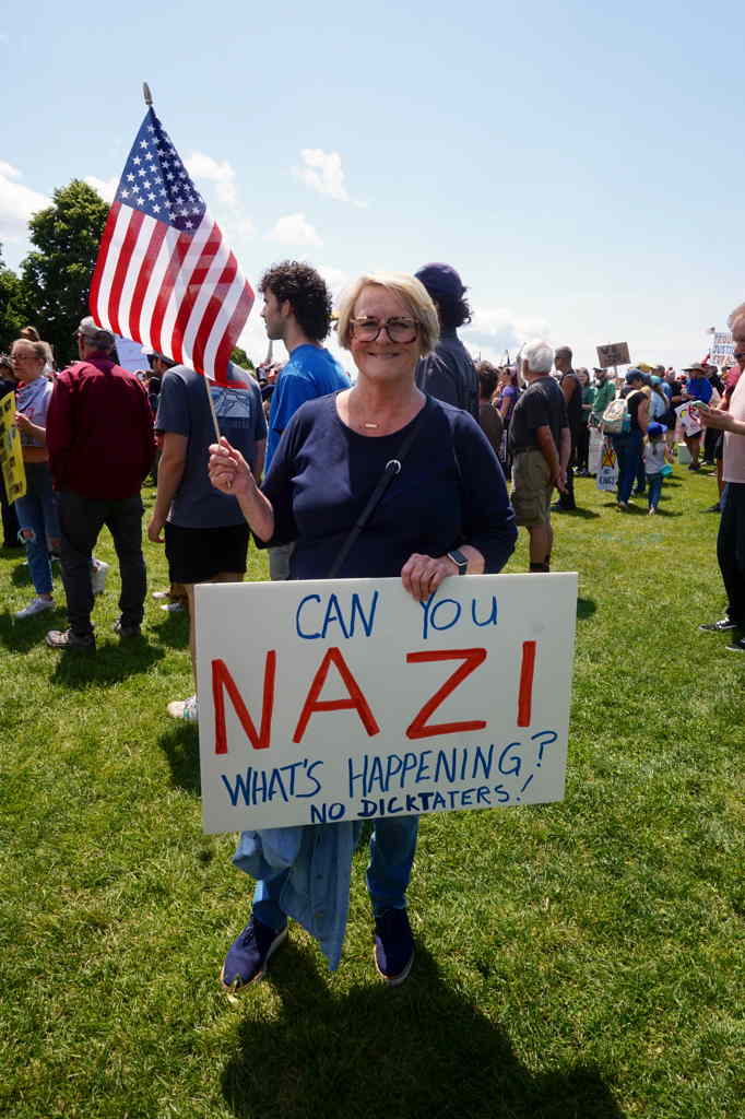 can you nazi what's happening