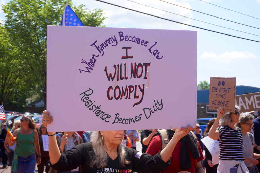 resistance becomes duty  be brave