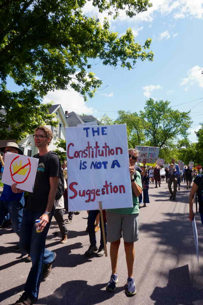 the consitution is not a suggestion